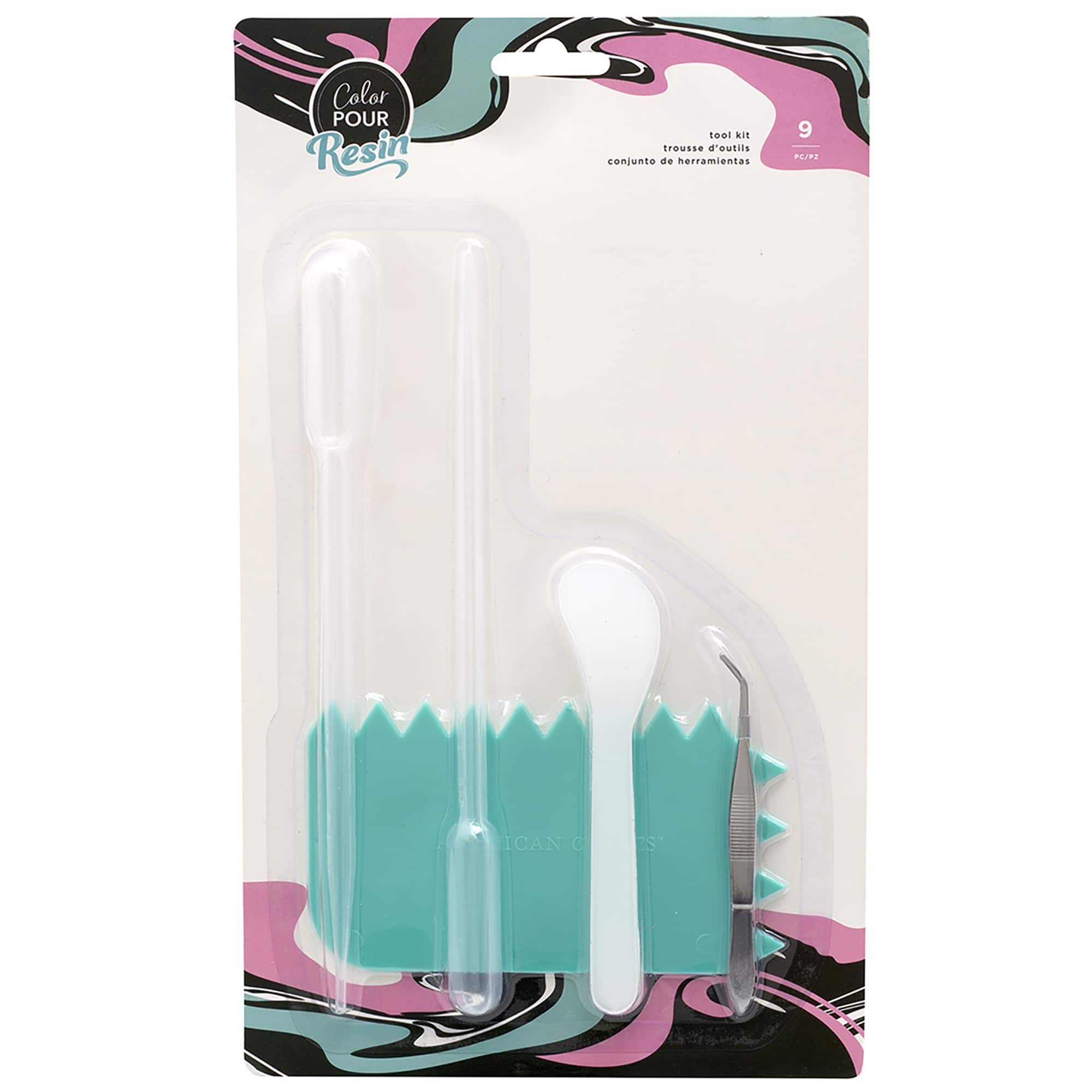 Color Pour Resin Tool Kit